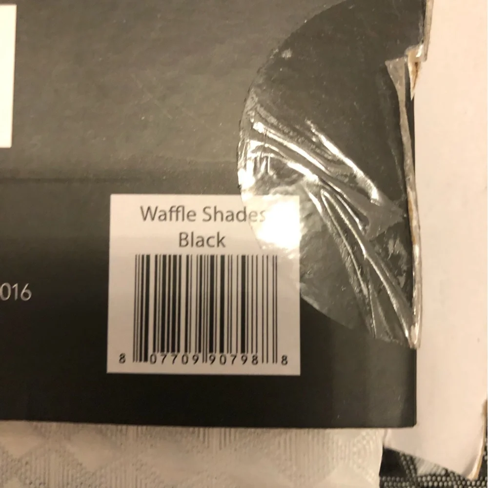 NWT Ellen Tracy Waffle Weave Ombré Shower Curtain
